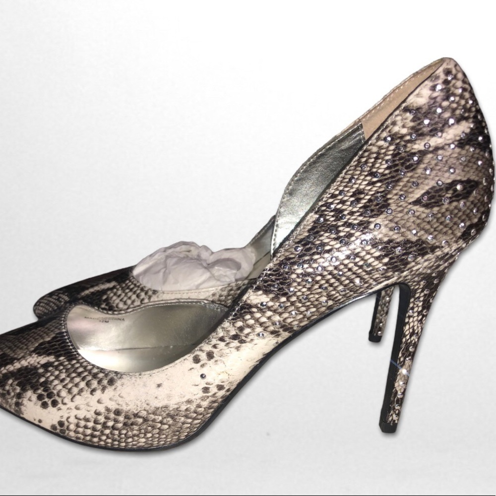 Brand new J Renee rhinestone high heels size 12 M with rhinestones